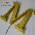 Vinyl e bonesitse lengolo la Acrylic